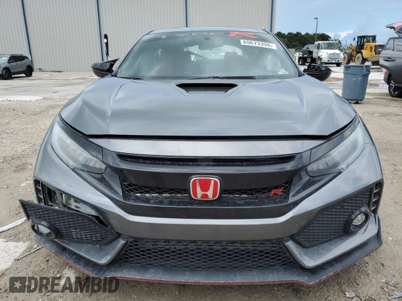 2018 Honda Civic Type R Touring z VIN SHHFK8G73JU203326, wystawiony jako Copart lot #69673394 z przebiegiem 80 339 mil mil oraz Nie do naprawy • Non repairable. Historia ofert i sprzedaży dostępna na DreamBid. Obrazek 5.