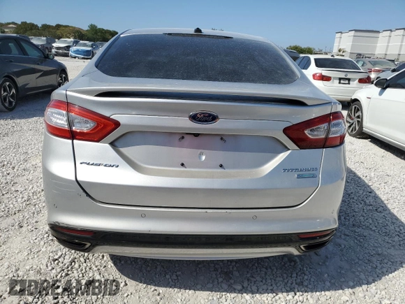 2014 Ford Fusion Titanium with VIN 3FA6P0K91ER178613, listed as a Copart auction lot 49587615 with 165,391 mi miles and Clean Title. Bid and sale history available at DreamBid. Image 6.