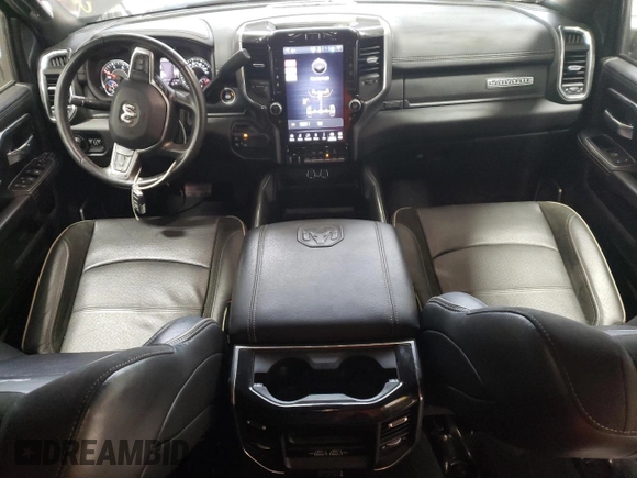 2023 Ram 2500 Laramie with VIN 3C6UR5FL6PG529066, listed as a Copart auction lot 71480884 with 44,574 mi miles and Salvage Title. Bid and sale history available at carsss.com. Image 8.
