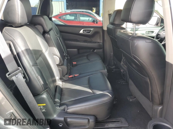 2018 Nissan Pathfinder SL with VIN 5N1DR2MN5JC670650, listed as a Copart auction lot 47557455 with 49,517 mi miles and Salvage Title. Bid and sale history available at carsss.com. Image 10.