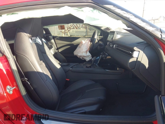 2022 Toyota GR Supra 3.0 with VIN WZ1DB0C01NW053500, listed as a IAAI auction lot 41657112 with 1 mi miles. Bid and sale history available at carsss.com. Image 5.