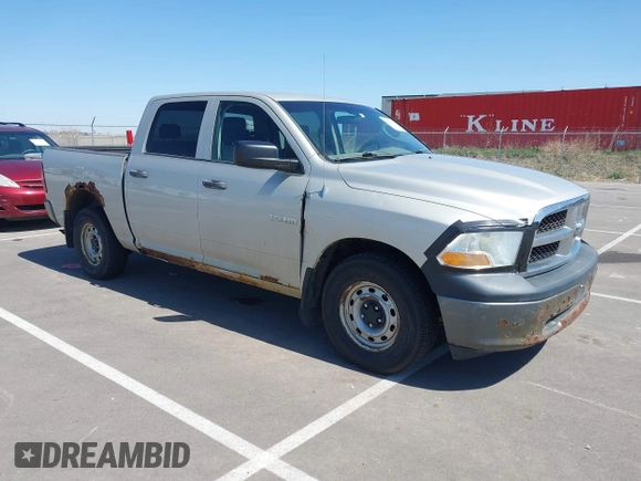 2010 Dodge 1500 SLT with VIN 1D7RV1CP7AS232095, listed as a IAAI auction lot 41974699 with 171,174 mi miles and . Bid and sale history available at carsss.com. Image 1.