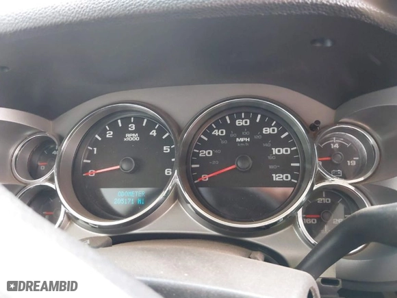 2011 GMC Sierra 1500 SLE with VIN 3GTP1VE02BG123914, listed as a IAAI auction lot 41936507 with 205,171 mi miles. Bid and sale history available at carsss.com. Image 7.