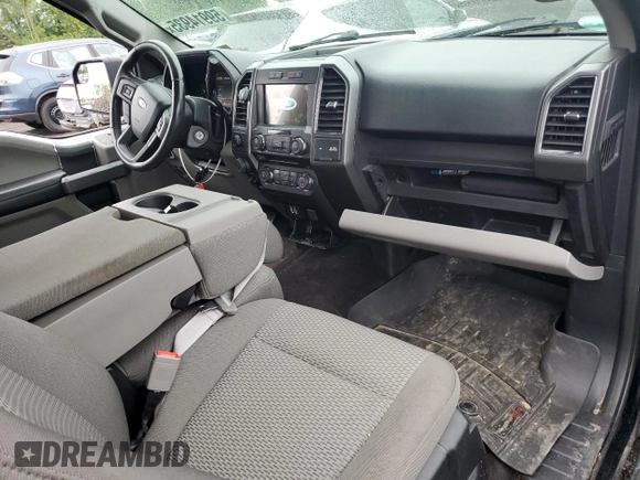 2018 Ford F-150 XL with VIN 1FTEX1EP8JFB61160, listed as a Copart auction lot 59914935 with 97,564 mi miles and Salvage title. Bid and sale history available at DreamBid. Image 8.