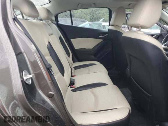 2015 Mazda 3 S Grand Touring с VIN JM1BM1W35F1239423, выставлен на аукционе Copart как лот 63210815 с пробегом 174 228 миль миль и Списание • Salvage title. История ставок и продаж доступна на DreamBid. Изображение 10.