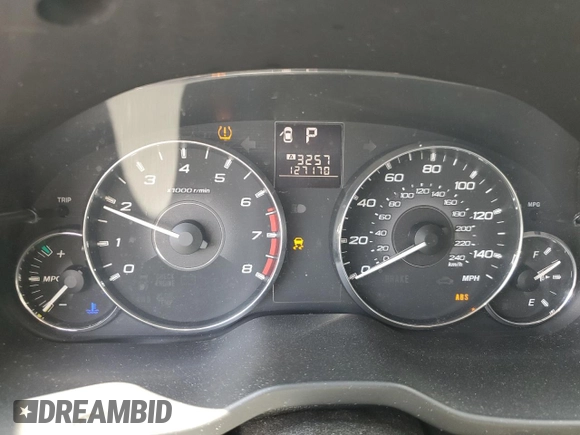 2012 Subaru Outback Prem with VIN 4S4BRBGC8C3207700, listed as a Copart auction lot 65340265 with 127,170 mi miles and Salvage title. Bid and sale history available at DreamBid. Image 9.