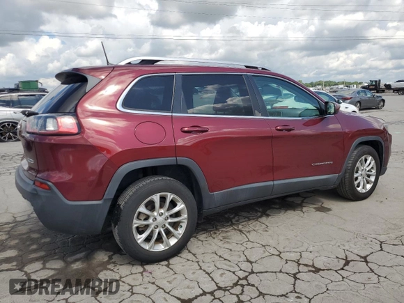 2019 Jeep Cherokee Latitude z VIN 1C4PJLCB8KD263455, wystawiony jako Copart lot #64126085 z przebiegiem 96 734 mil mil oraz Szkoda całkowita • Salvage title. Historia ofert i sprzedaży dostępna na DreamBid. Obrazek 3.
