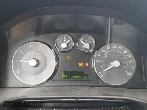 2008 Mercury Milan Premier with VIN 3MEHM08Z08R630122, listed as a Copart auction lot 44365565 with 176,832 mi miles and Salvage Title. Bid and sale history available at carsss.com. Image 9.