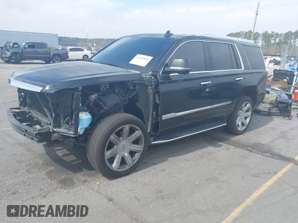 2017 Cadillac Escalade Luxury z VIN 1GYS4BKJ3HR307534, wystawiony jako IAAI lot #41762802 z przebiegiem 109 420 mil mil oraz . Historia ofert i sprzedaży dostępna na DreamBid. Obrazek 2.