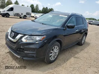 2017 Nissan Rogue SV with VIN JN8AT2MT7HW391981, listed as a Copart auction lot 64074304 with 109,942 mi miles and Salvage Title. Bid and sale history available at carsss.com. Image 1.