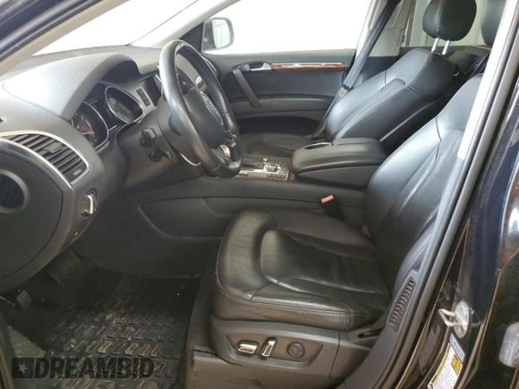 2013 Audi Q7 Premium Plus with VIN WA1LGBFEXDD009028, listed as a Copart auction lot 54529275 with Not provided miles and Clean title. Bid and sale history available at DreamBid. Image 7.