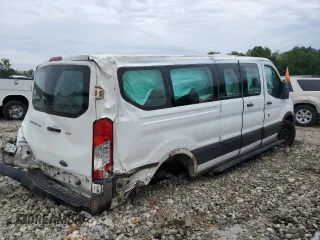 2019 Ford Transit Passenger XL с VIN 1FBZX2ZM6KKA06157, выставлен на аукционе Copart как лот 56870005 с пробегом Не указан миль и На запчасти • Non repairable. История ставок и продаж доступна на DreamBid. Изображение 3.