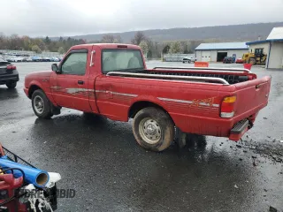 1999 Ford Ranger XL with VIN 1FTYR10C7XUB63384, listed as a Copart auction lot 51755495 with 45,420 mi miles and Clean Title. Bid and sale history available at carsss.com. Image 2.