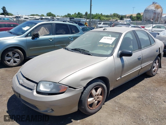 2003 Chevrolet Cavalier with VIN 1G1JF54F637387057, listed as a IAAI auction lot 39570568 with Not Provided miles and . Bid and sale history available at DreamBid. Image 2.