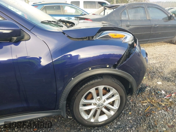 2016 Nissan Juke S with VIN JN8AF5MV2GT657434, listed as a IAAI auction lot 40458944 with 121,001 mi miles and . Bid and sale history available at DreamBid. Image 17.