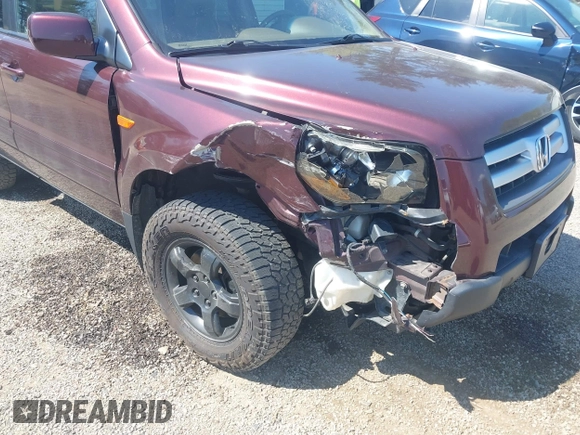 2008 Honda Pilot EX-L with VIN 5FNYF28748B010316, listed as a IAAI auction lot 42093577 with 160,714 mi miles and . Bid and sale history available at carsss.com. Image 6.