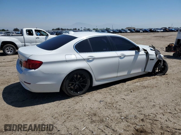 2011 BMW 5 Series 528i with VIN WBAFR1C53BC672405, listed as a Copart auction lot 51293244 with Not Provided miles and Salvage Title. Bid and sale history available at carsss.com. Image 3.