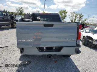 2024 Chevrolet Silverado 1500 Custom with VIN 3GCPABEK9RG126822, listed as a Copart auction lot 51183435 with Not Provided miles and Non Repairable. Bid and sale history available at DreamBid. Image 6.