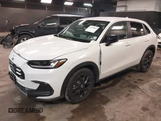 2024 Honda HR-V Sport with VIN 3CZRZ2H57RM734230, listed as a IAAI auction lot 41595087 with 15,272 mi miles. Bid and sale history available at carsss.com. Image 2.