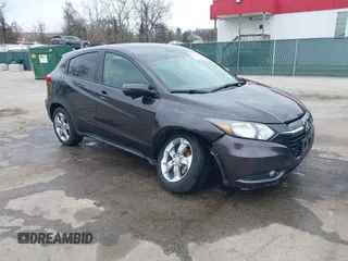 2016 Honda HR-V EX with VIN 3CZRU6H50GM767606, listed as a IAAI auction lot 41942651 with 143,332 mi miles. Bid and sale history available at carsss.com. Image 1.