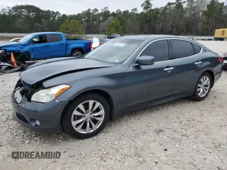 2012 Infiniti M37 with VIN JN1BY1AP4CM332011, listed as a Copart auction lot 46152725 with 149,015 mi miles and Salvage Title. Bid and sale history available at carsss.com. Image 1.