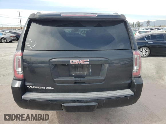 2015 GMC Yukon XL SLT with VIN 1GKS1HKC5FR218505, listed as a Copart auction lot 45708575 with 220,914 mi miles and Clean Title. Bid and sale history available at carsss.com. Image 6.