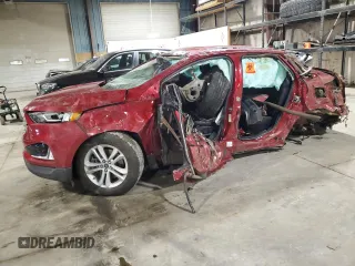 2020 Ford Edge SEL z VIN 2FMPK4J97LBA08950, wystawiony jako Copart lot #49695335 z przebiegiem Nie podano mil oraz Szkoda całkowita • Salvage title. Historia ofert i sprzedaży dostępna na DreamBid. Obrazek 1.