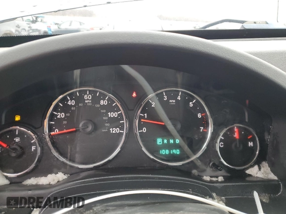 2009 Jeep Liberty Sport with VIN 1J8GN28K79W527313, listed as a Copart auction lot 50221075 with 108,190 mi miles and Clean Title. Bid and sale history available at DreamBid. Image 9.