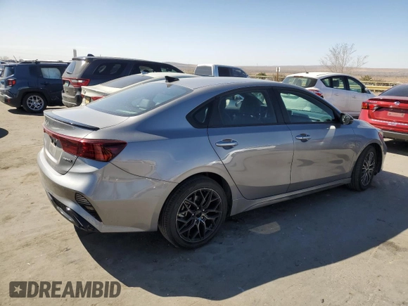 2024 Kia Forte GT-Line with VIN 3KPF54AD6RE733520, listed as a Copart auction lot 45763665 with 20,280 mi miles and Salvage Title. Bid and sale history available at carsss.com. Image 3.