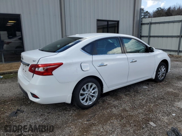 2019 Nissan Sentra SV with VIN 3N1AB7AP2KY335582, listed as a Copart auction lot 43028745 with 67,354 mi miles and Salvage Title. Bid and sale history available at carsss.com. Image 3.