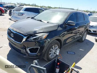 2018 Kia Sorento LX with VIN 5XYPG4A39JG339619, listed as a IAAI auction lot 41809182 with 126,954 mi miles. Bid and sale history available at carsss.com. Image 18.