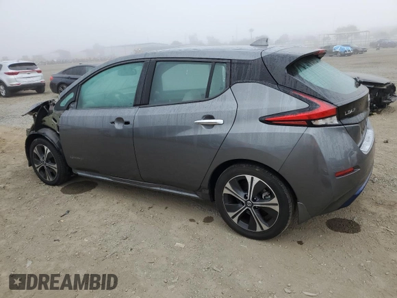 2019 Nissan LEAF SV z VIN 1N4AZ1CP1KC306656, wystawiony jako Copart lot #83686454 z przebiegiem 50 199 mil mil oraz Szkoda całkowita • Salvage title. Historia ofert i sprzedaży dostępna na DreamBid. Obrazek 2.