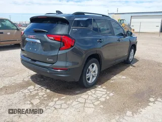2021 GMC Terrain SLE z VIN 3GKALMEV2ML384884, wystawiony jako IAAI lot #42124666 z przebiegiem 86 791 mil mil oraz . Historia ofert i sprzedaży dostępna na DreamBid. Obrazek 4.