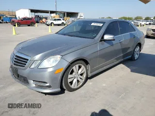 2013 Mercedes-Benz E 400 Sport with VIN WDDHF9FB3DA743580, listed as a Copart auction lot 76195234 with 121,750 mi miles and Clean Title. Bid and sale history available at DreamBid. Image 1.