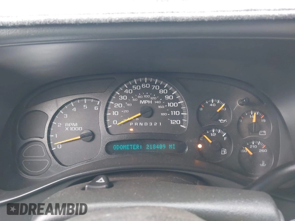 2006 Chevrolet Silverado 1500 LT2 with VIN 1GCEK19B16Z281949, listed as a IAAI auction lot 41557243 with 218,409 mi miles. Bid and sale history available at carsss.com. Image 7.