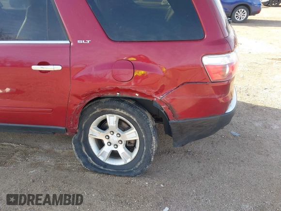 2008 GMC Acadia SLT2 with VIN 1GKEV33728J281407, listed as a IAAI auction lot 41902837 with 212,076 mi miles and . Bid and sale history available at DreamBid. Image 6.