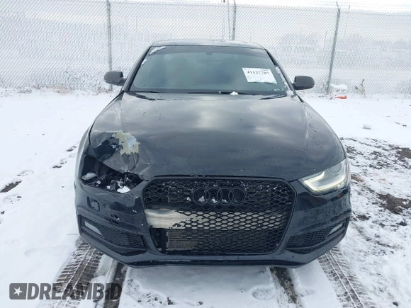 2014 Audi S4 Premium Plus with VIN WAUDGAFL2EA145267, listed as a IAAI auction lot 41127787 with 124,844 mi miles. Bid and sale history available at carsss.com. Image 12.
