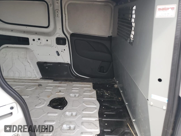 2015 Ram ProMaster City Cargo Tradesman with VIN ZFBERFAT2F6A28062, listed as a Copart auction lot 58411415 with Not provided miles and Non repairable. Bid and sale history available at DreamBid. Image 10.