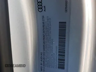 2013 Audi S5 Premium Plus z VIN WAUCGAFH4DN006689, wystawiony jako Copart lot #80929814 z przebiegiem 65 818 mil mil oraz Szkoda całkowita • Salvage title. Historia ofert i sprzedaży dostępna na DreamBid. Obrazek 12.