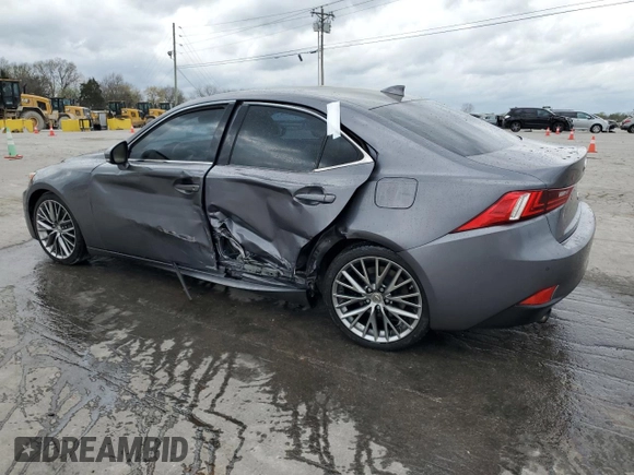 2016 Lexus IS 200t with VIN JTHBA1D22G5017188, listed as a Copart auction lot 51459035 with 162,642 mi miles and Salvage Title. Bid and sale history available at DreamBid. Image 2.