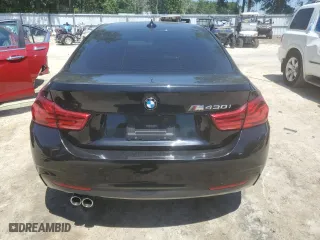 2018 BMW 4 Series 430i with VIN WBA4J1C52JBG78055, listed as a Copart auction lot 51282445 with 0 mi miles and Salvage Title. Bid and sale history available at carsss.com. Image 6.
