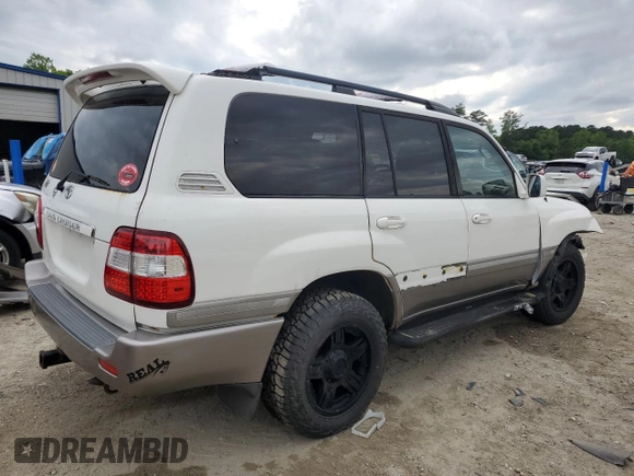 2006 Toyota Land Cruiser z VIN JTEHT05J162094541, wystawiony jako Copart lot #55260235 z przebiegiem 184 629 mil mil oraz Szkody całkowita. Historia ofert i sprzedaży dostępna na DreamBid. Obrazek 3.