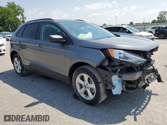 2021 Ford Edge SE with VIN 2FMPK4G99MBA58726, listed as a Copart auction lot 56795185 with 80,360 mi miles and Salvage title. Bid and sale history available at DreamBid. Image 4.