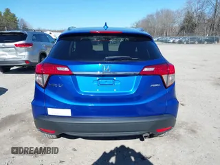 2021 Honda HR-V EX with VIN 3CZRU6H56MM733617, listed as a IAAI auction lot 41793211 with 53,327 mi miles. Bid and sale history available at carsss.com. Image 16.