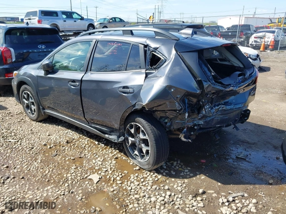 2020 Subaru Crosstrek Premium with VIN JF2GTAPC2L8245241, listed as a IAAI auction lot 42006581 with 99,410 mi miles. Bid and sale history available at carsss.com. Image 3.