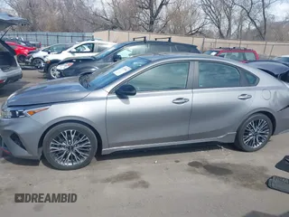 2023 Kia Forte GT-Line with VIN 3KPF54AD7PE568333, listed as a IAAI auction lot 41778382 with 24,536 mi miles. Bid and sale history available at carsss.com. Image 14.