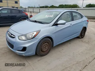 2012 Hyundai Accent GLS z VIN KMHCT4AE8CU218234, wystawiony jako Copart lot #58526675 z przebiegiem 146 060 mil mil oraz Tytuł czysty. Historia ofert i sprzedaży dostępna na DreamBid. Obrazek 1.