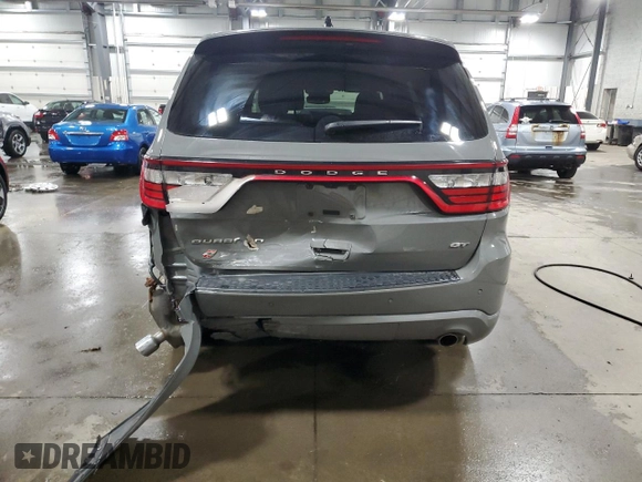 2023 Dodge Durango GT Plus with VIN 1C4RDJDG9PC687805, listed as a Copart auction lot 52167565 with 41,177 mi miles and Salvage Title. Bid and sale history available at carsss.com. Image 6.