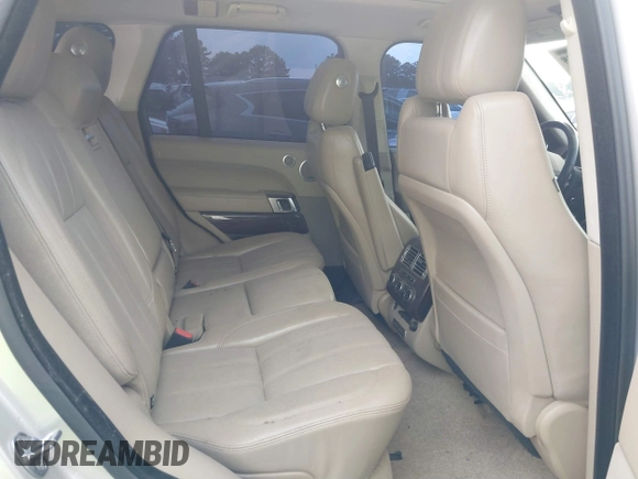 2015 Land Rover Range Rover HSE with VIN SALGS2VF7FA219096, listed as a IAAI auction lot 39996885 with 81,802 mi miles and . Bid and sale history available at DreamBid. Image 8.