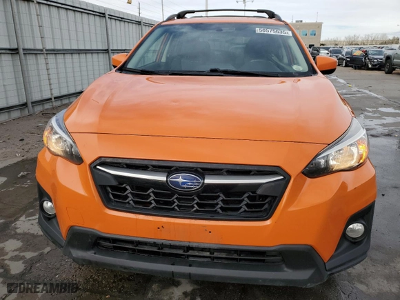 2018 Subaru Crosstrek Premium with VIN JF2GTABC4JH226758, listed as a Copart auction lot 50575635 with 95,902 mi miles and Salvage Title. Bid and sale history available at carsss.com. Image 5.